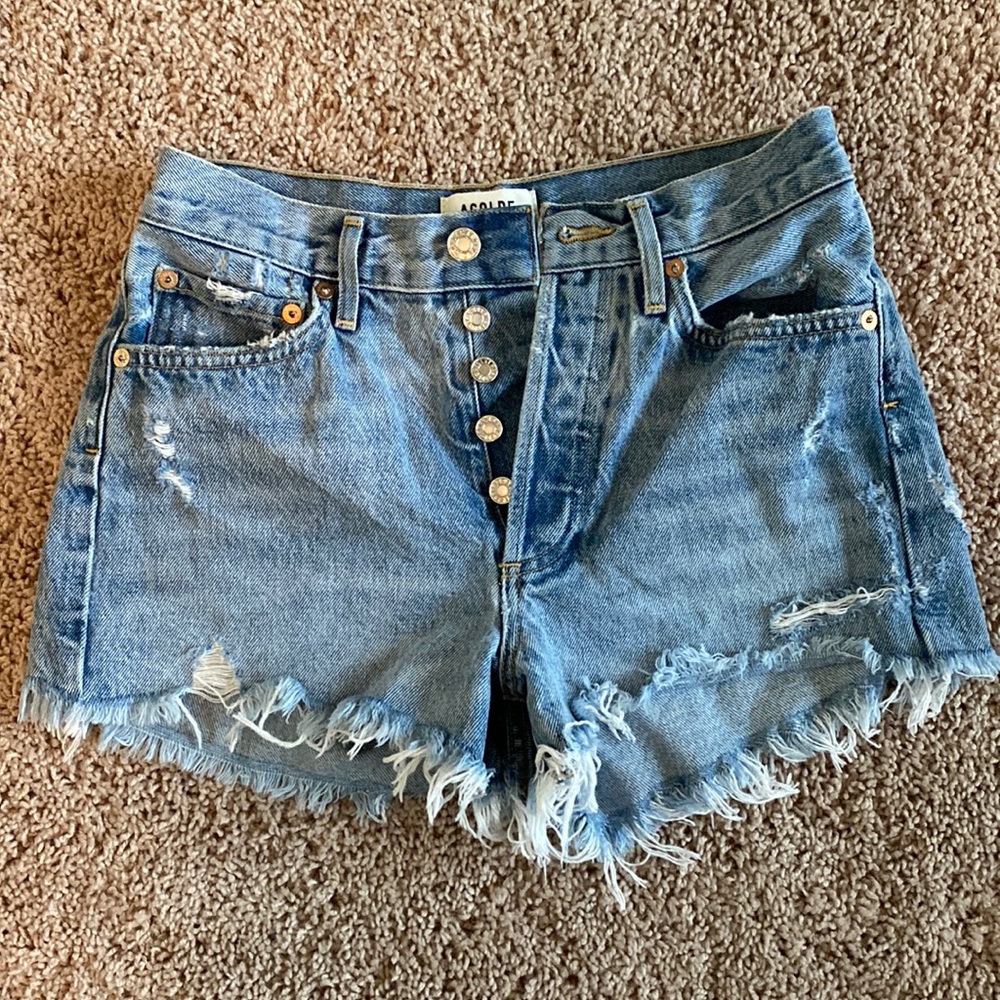 Agolde Parker Shorts in Swapmeet